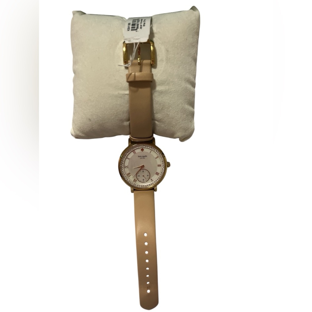 Kate Spade Monterey Vachetta Leather Strap Watch - Picture 4 of 6